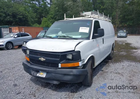 2013 Chevrolet Express Work Van from USA, damaged, VIN 1GCZGTCG9D1101549